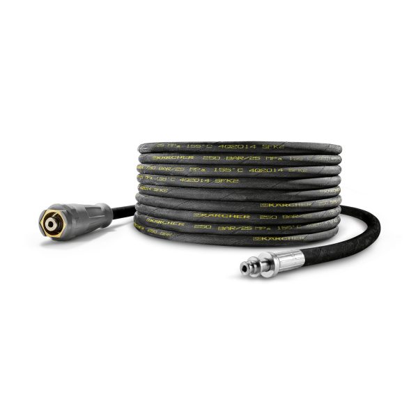 High-pressure hose, 15 m, ID 6, 250 bar, 1 x EASY!Lock / 1 x AVS-hose reel connection