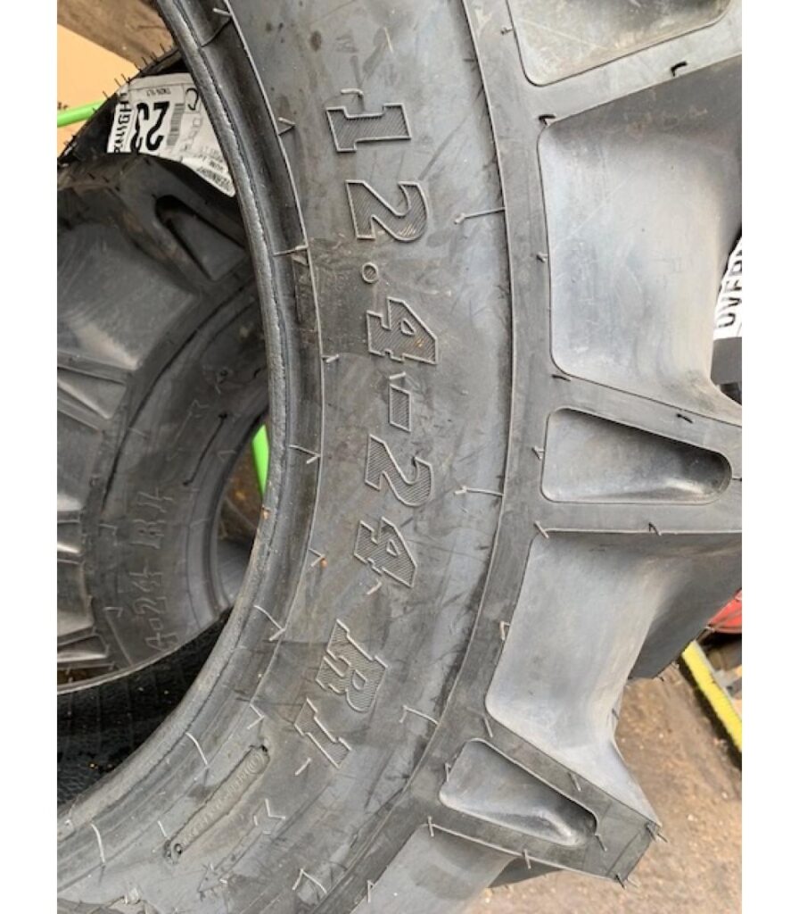 New MRL 12.4-24 Tractor Tyres