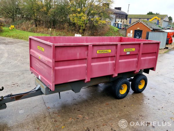 1997 Marshall 10 ton tandem axle grain trailer