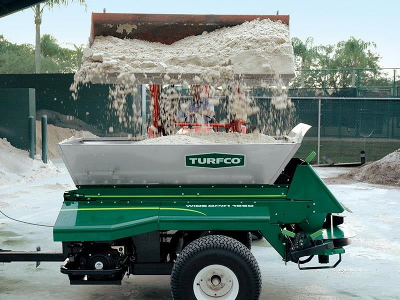 Turfco Towed 1550 WideSpin Broadcast Topdresser