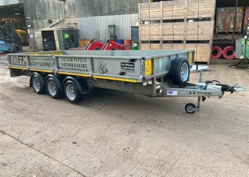 Ifor Williams LM166 Tri Flatbed