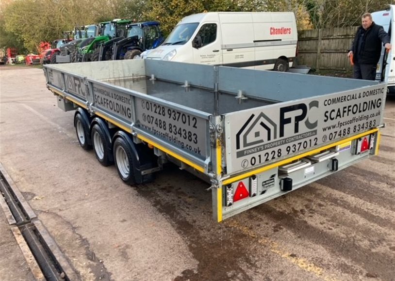 Ifor Williams LM166 Tri Flatbed