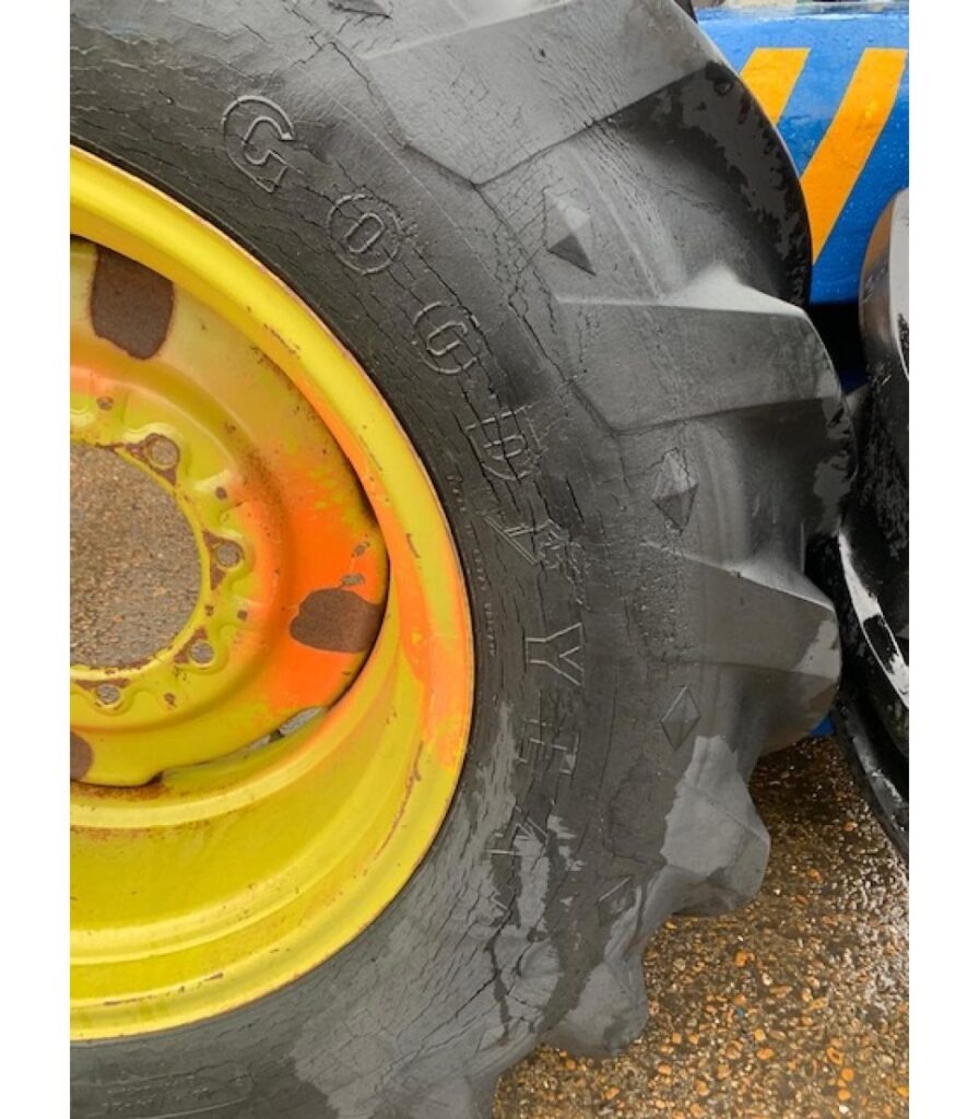 Pair of 26" Combine Wheels and Tyres