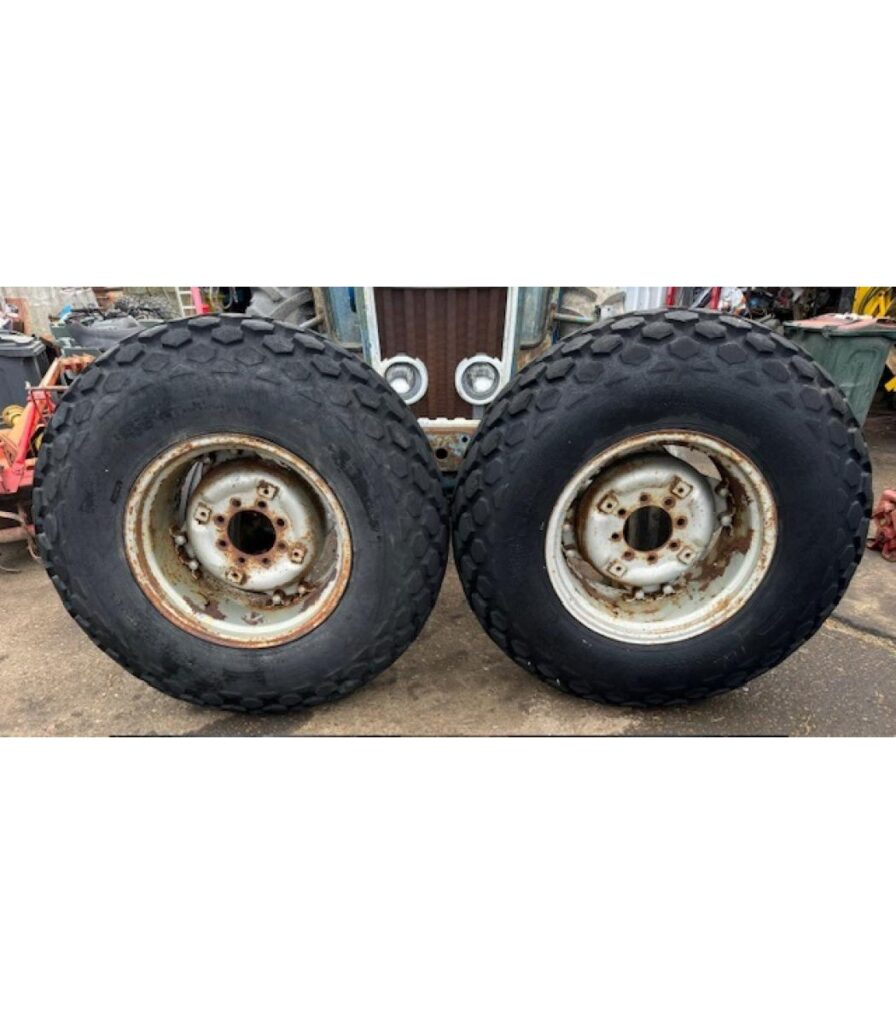 Pair of Grassland Wheels and Tyres