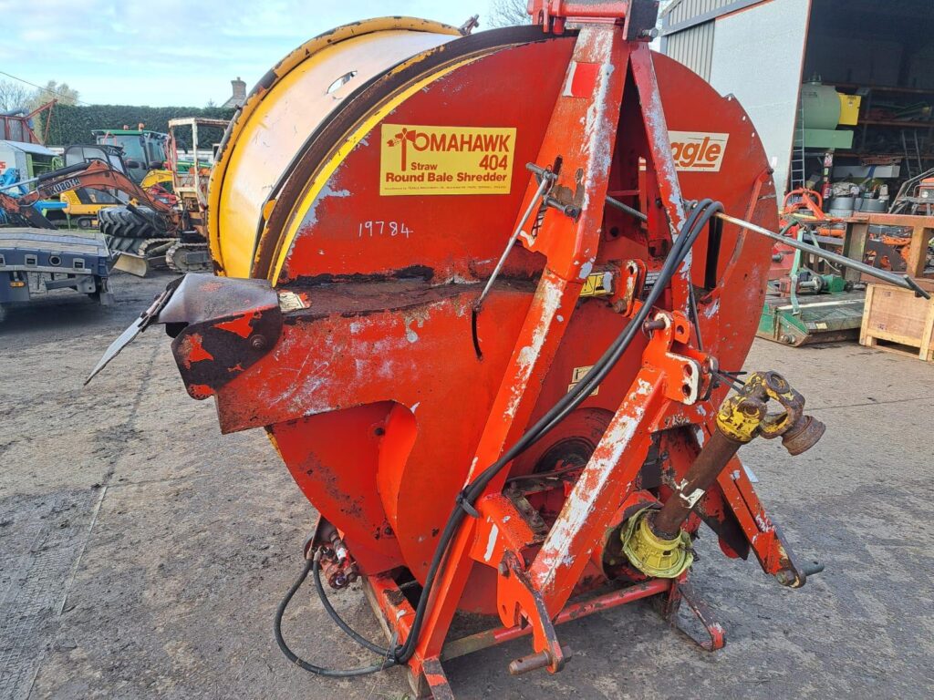 TEAGLE TOMAHAWK 404 BALE SHREDDER