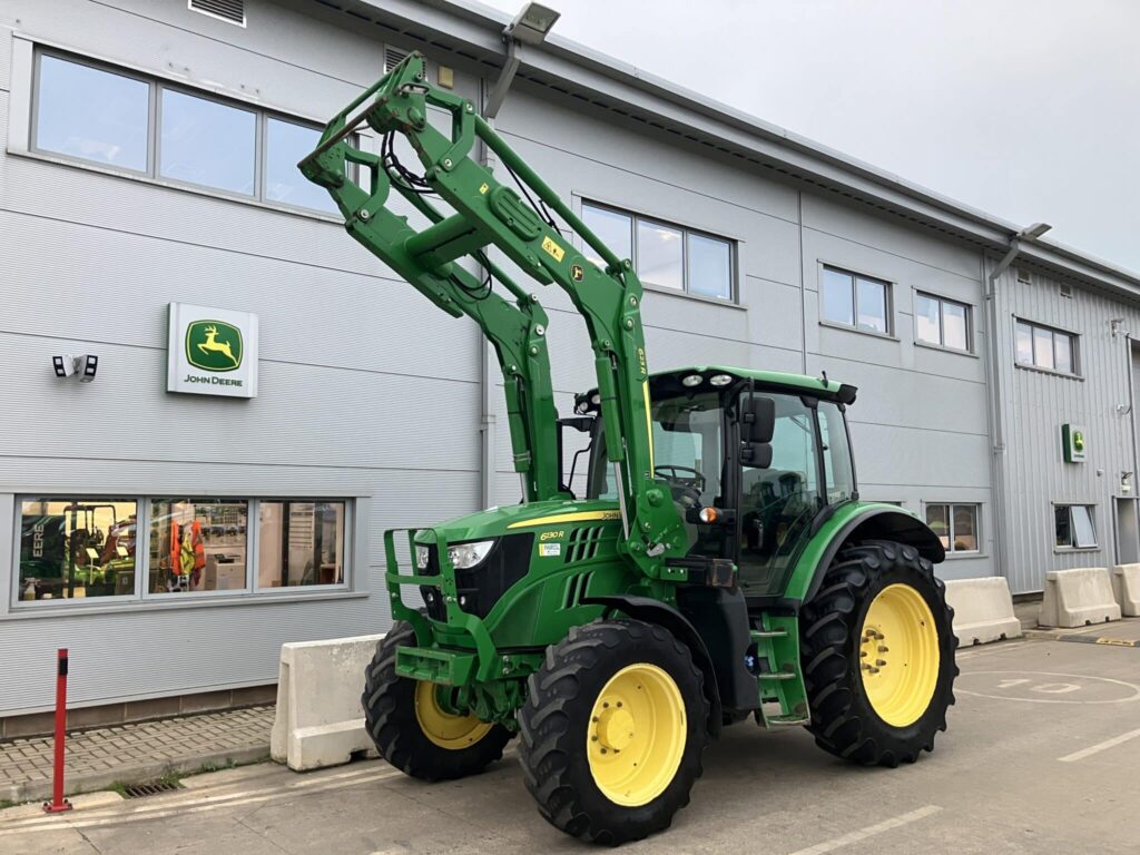 John Deere 6130R + 623R