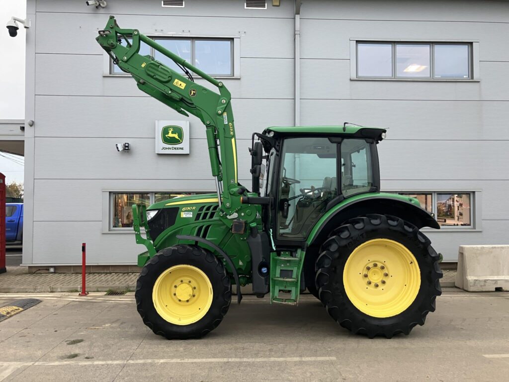 John Deere 6130R + 623R