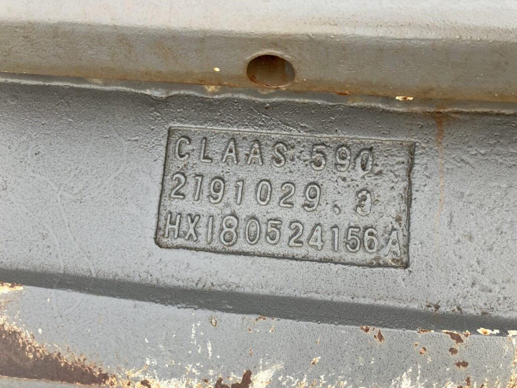 Claas 600KG Weight