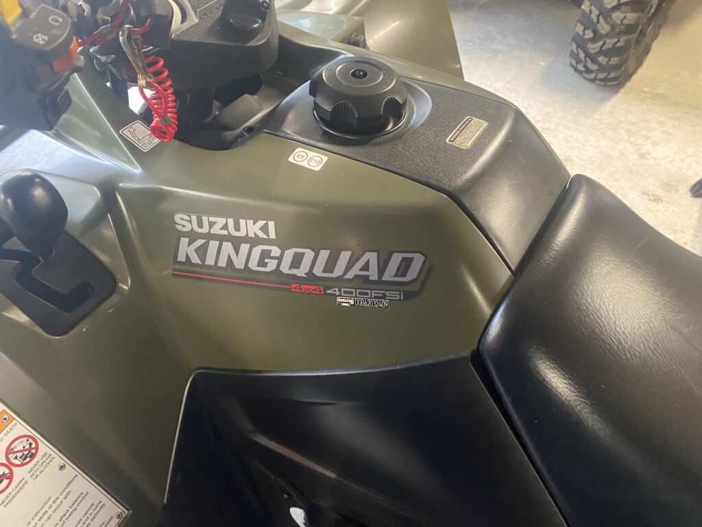 USED SUZUKI KING QUAD 400 MANUAL 19 REG