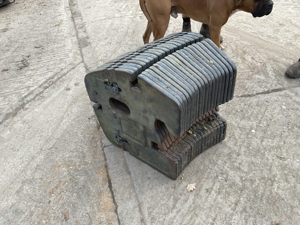 NEW HOLLAND FAN WEIGHTS