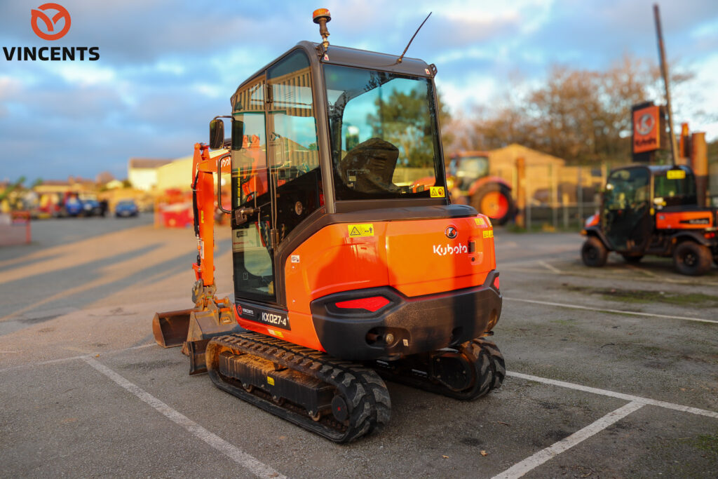 KUBOTA KX027-4 GL MINI DIGGER