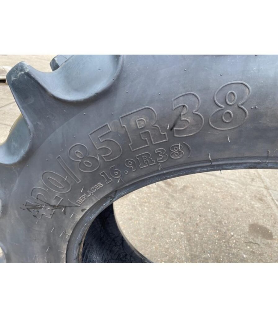 Pair of 420 85 R38 Tyres