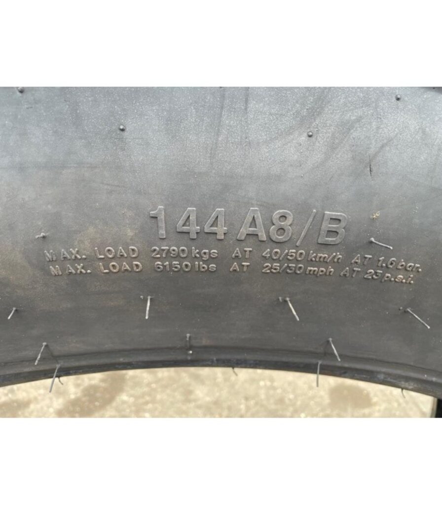 Pair of 420 85 R38 Tyres