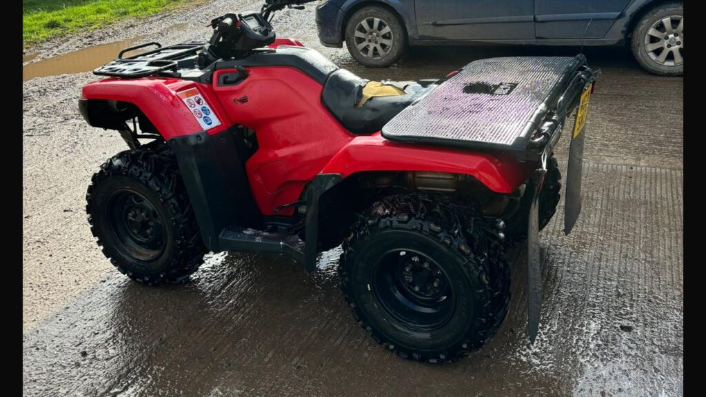 Honda TRX420 FM2 Fourtrax ATV Quad Bike