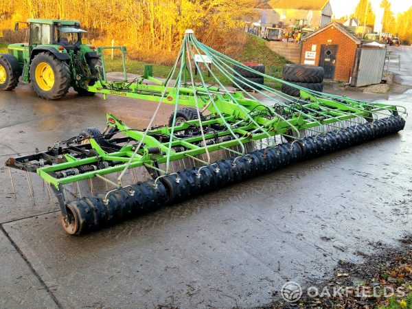 Tillso RR 12.2M Rake and Roll trailed straw rake