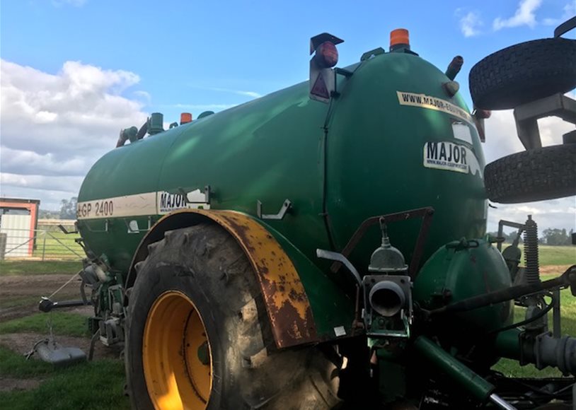 Major Equipment LGP 2400 Slurry Tanker