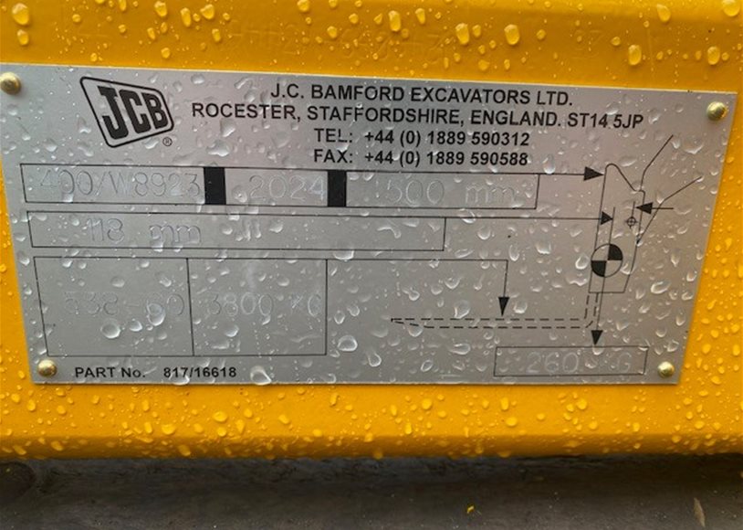 Jcb QFIT HEAD Forklift Accs