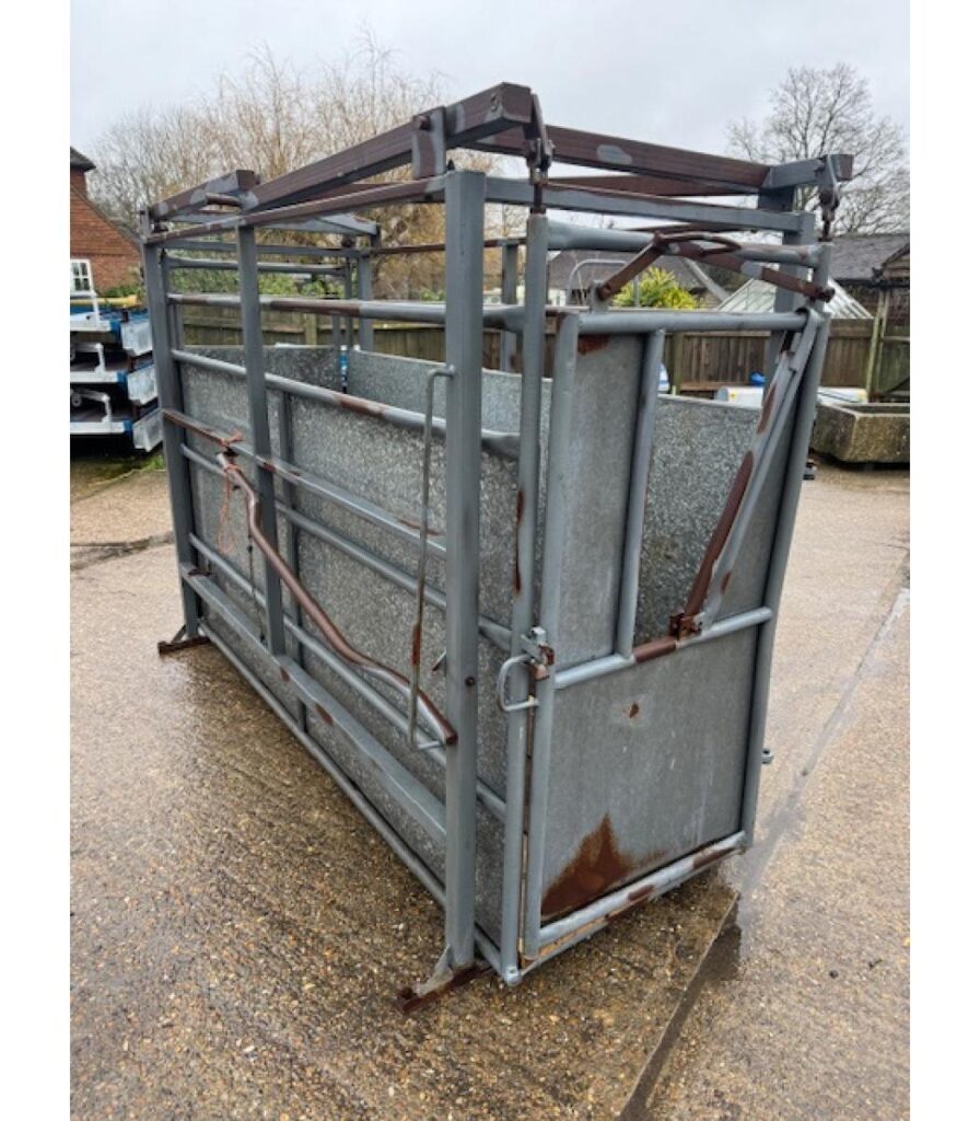 Galvanised Cattle Crush