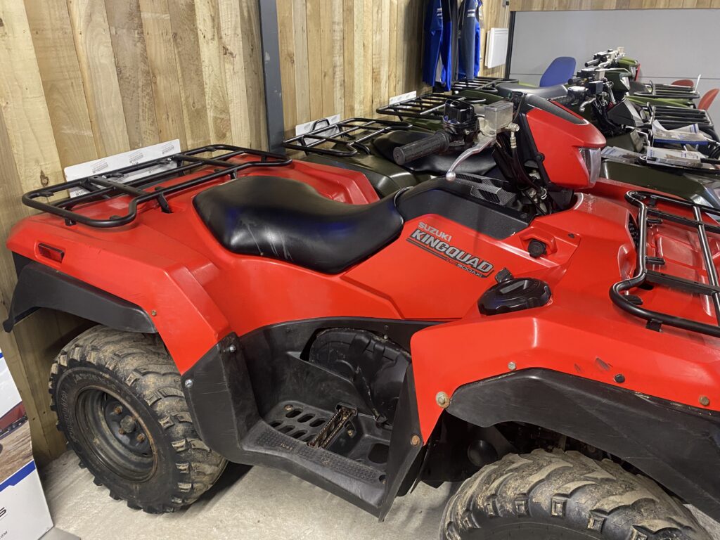 SUZUKI 500 KING QUAD ROAD REG’D ON 22 PLATE