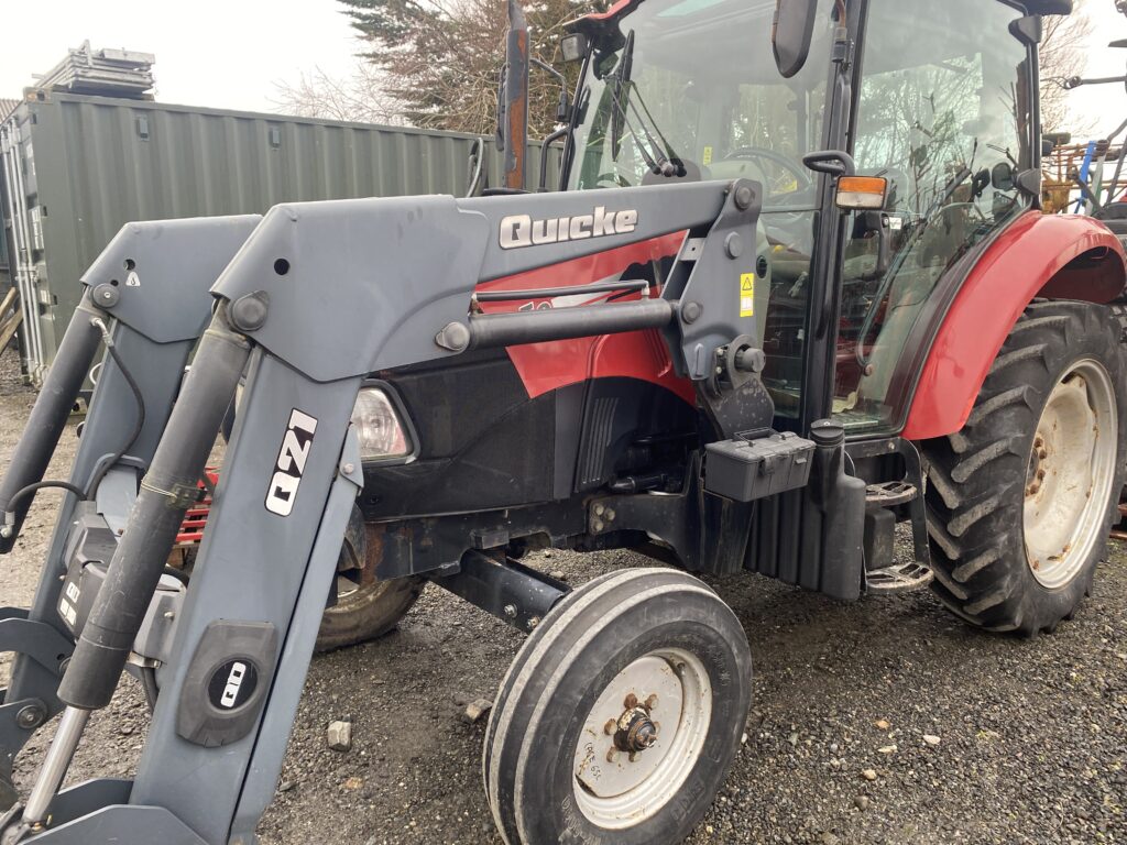 CASE 65C TRACTOR C/W QUICKE Q21 LOADER