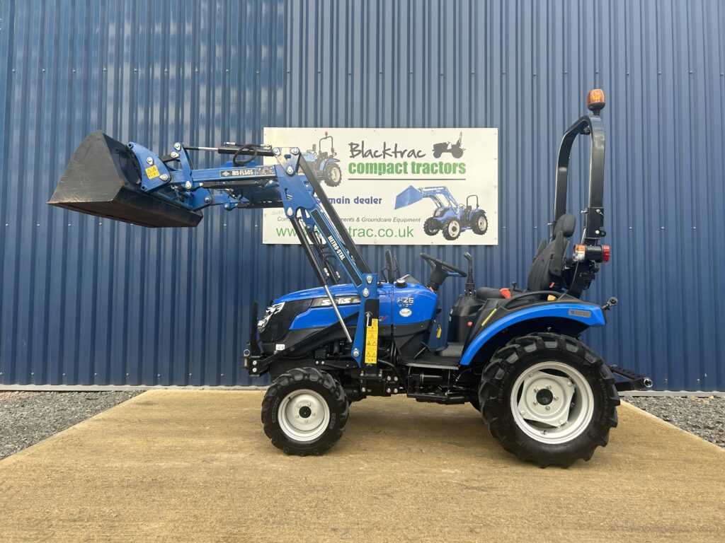 Used Solis 26 HST (Hydrostatic) 4WD Compact Tractor With Front Loader & Bucket