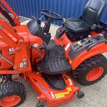 Kioti CS2610 4WD Compact Tractor With Front Loader & Mid Mount Mower Deck